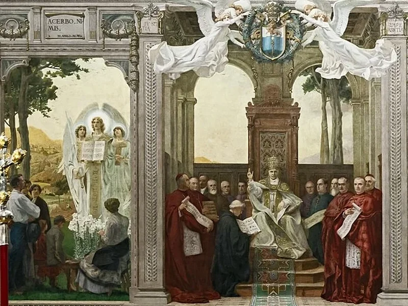 1877-Biagio Biagetti - Apoteosi di san Pio X